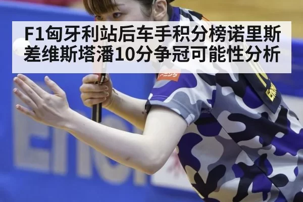 F1匈牙利站后车手积分榜诺里斯差维斯塔潘10分争冠可能性分析